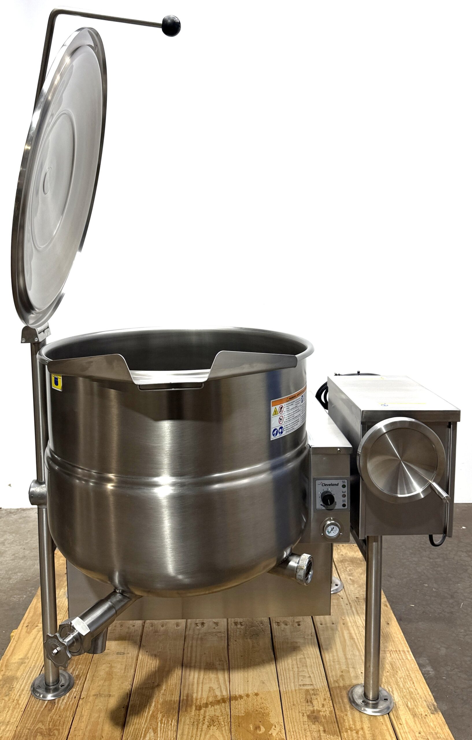 Cleveland KGL-40T (40 GAL ) Nat. Gas, Tilt Kettle (Refurbished w/WARRANTY) - Image 8