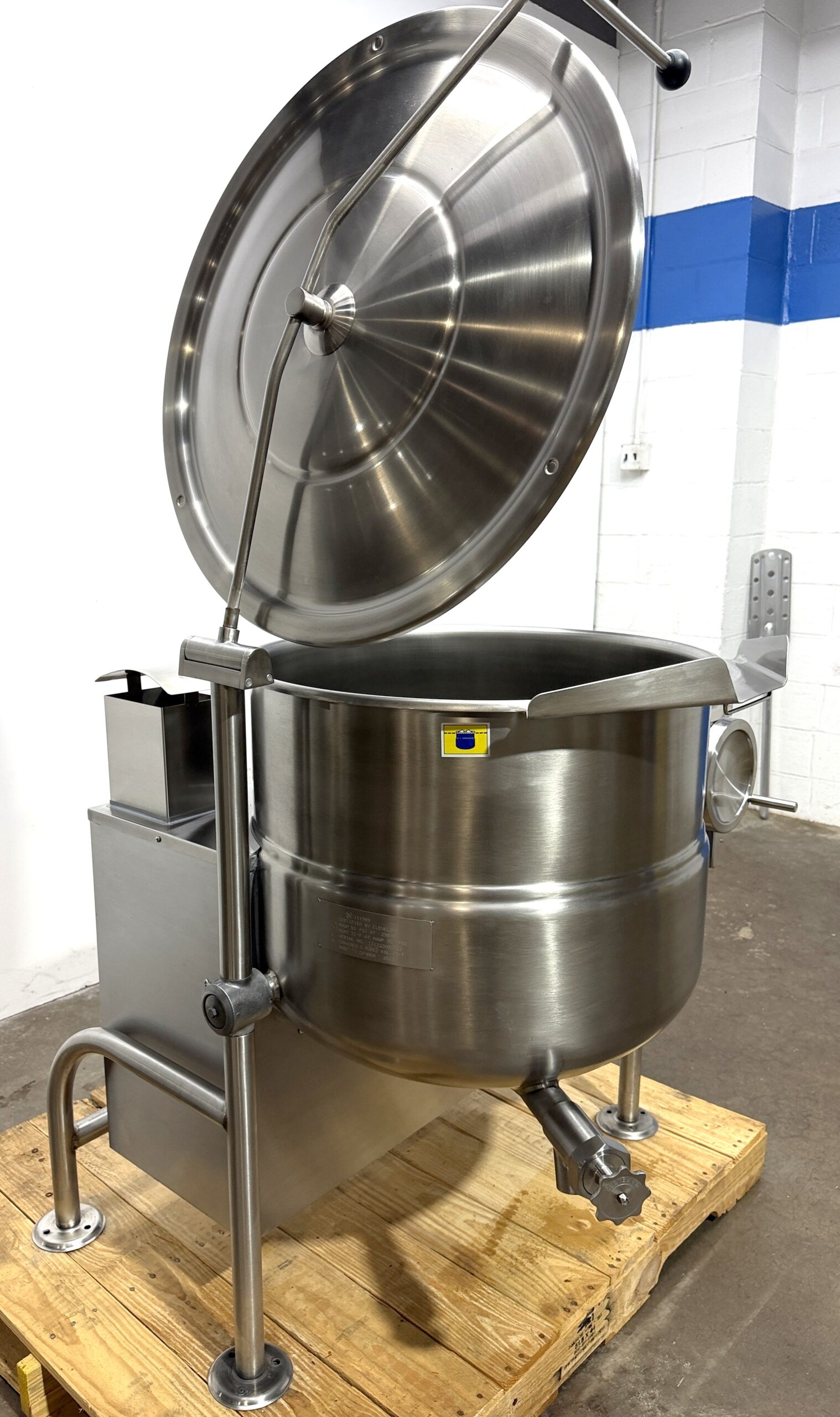 Cleveland KGL-40T (40 GAL ) Nat. Gas, Tilt Kettle (Refurbished w/WARRANTY) - Image 7