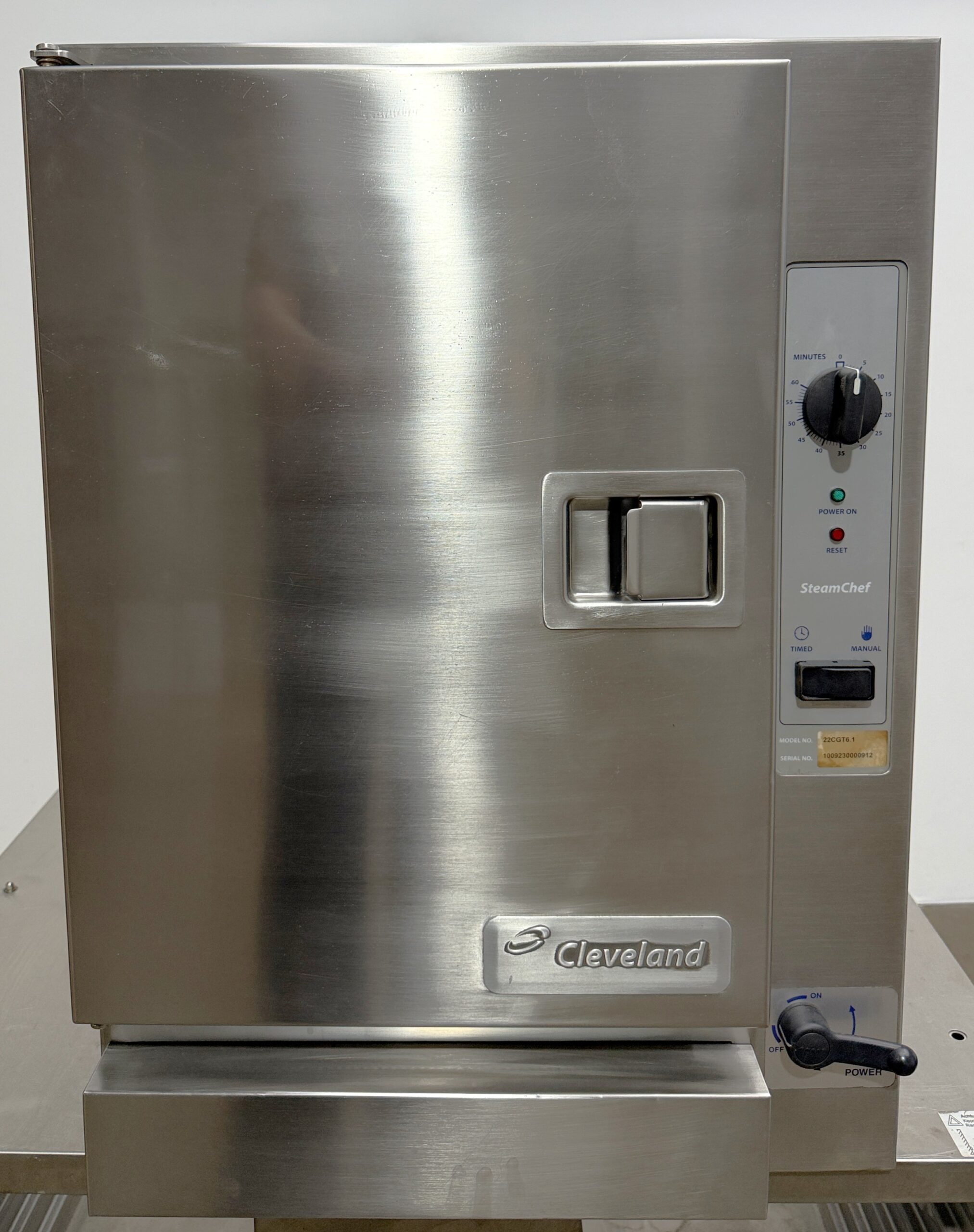 Cleveland 22CGT6.1 (6) Pan Natural Gas Steamer (Refurbished w/Warranty)