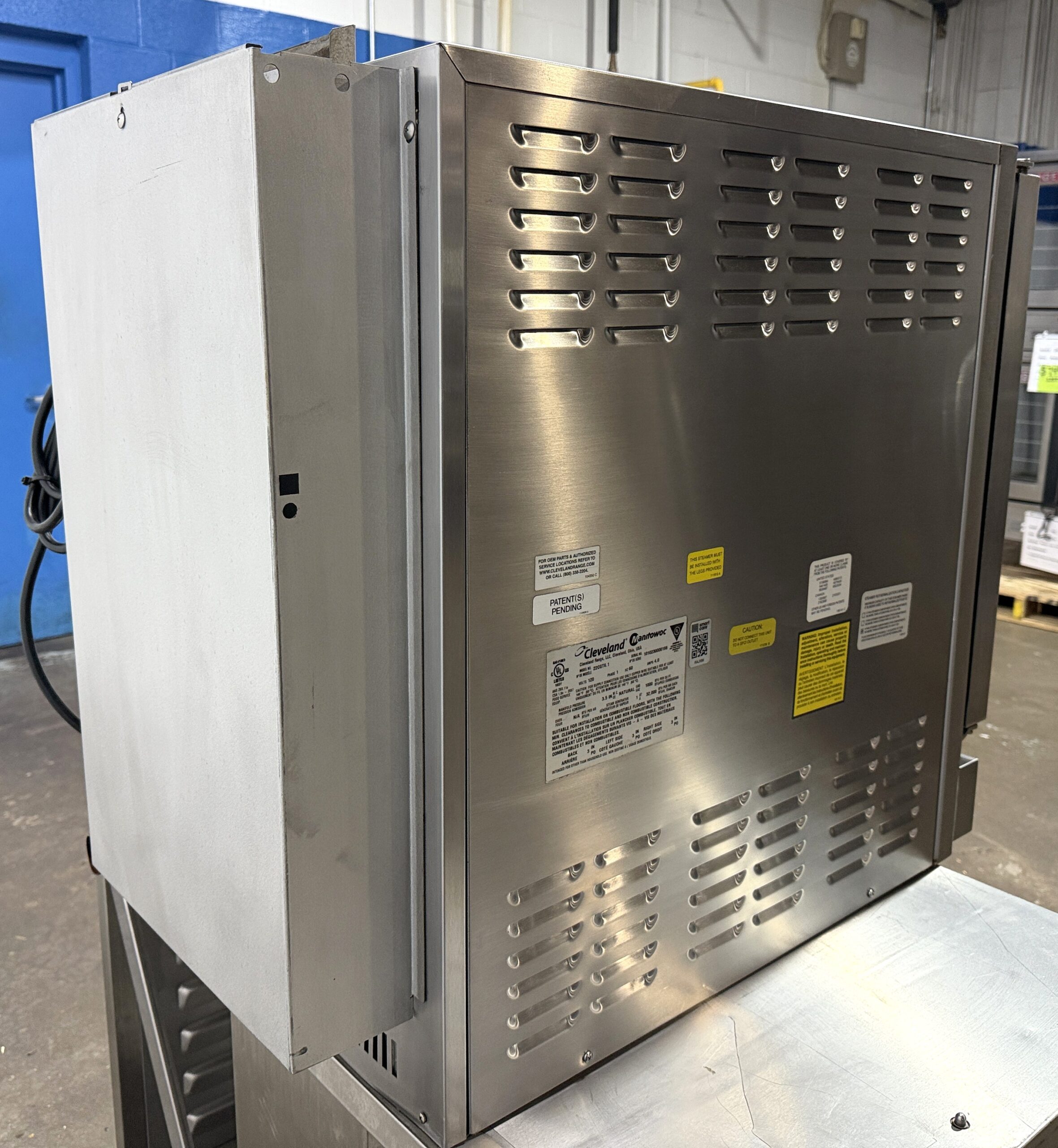 Cleveland 22CGT6.1 (6) Pan Natural Gas Steamer (Refurbished w/Warranty) - Image 8