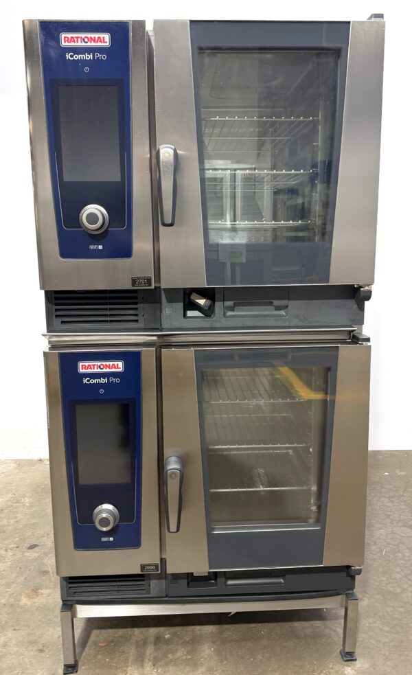 Double Rational  IcombiPro 6 Pan, Half Size, Electric, Combi Oven (Refurbished w/Warranty)