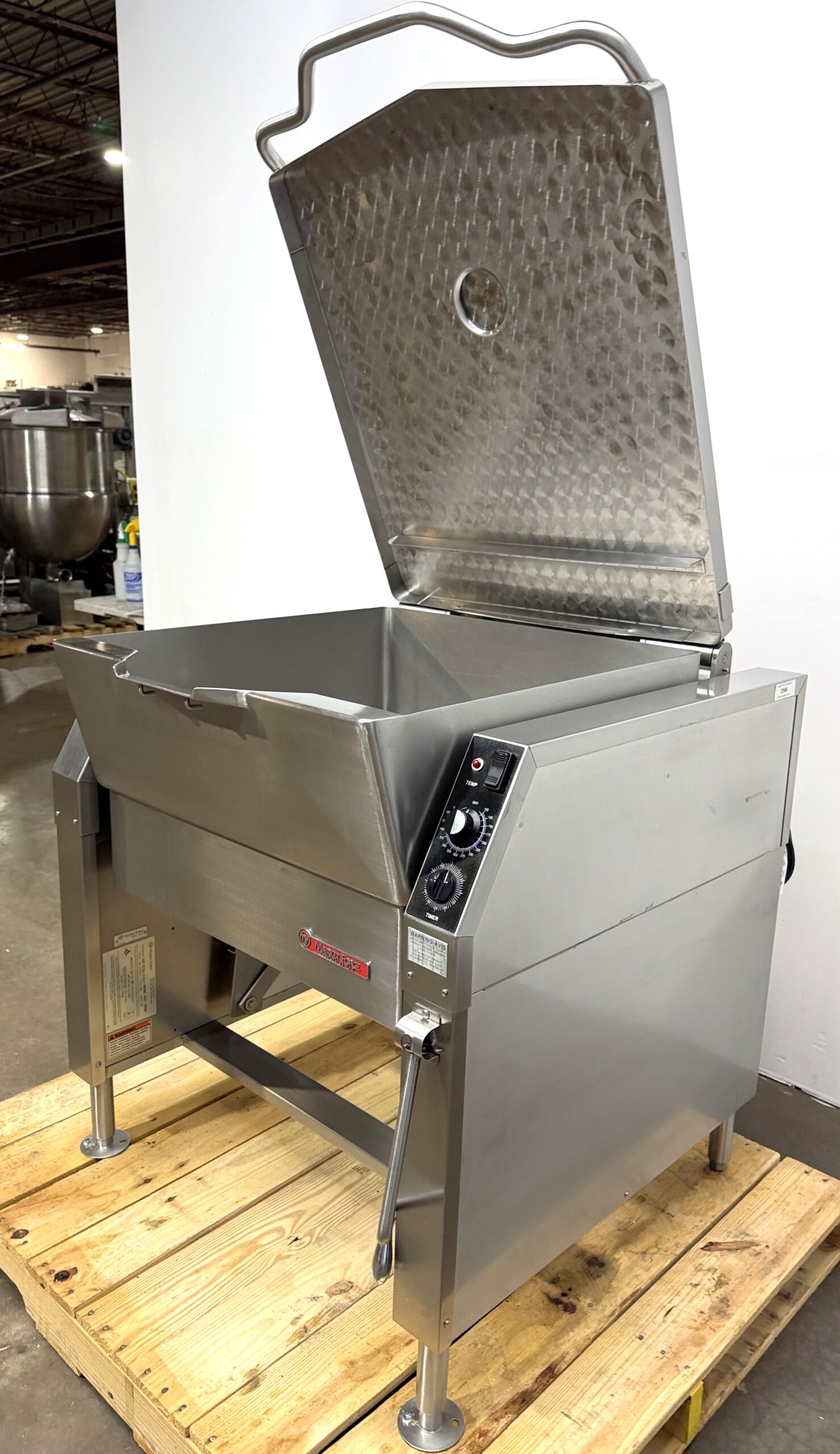 Market Forge 30 Gallon, Natural gas, Power tilt, Braising pan (Refurbished w/WARRANTY) - Image 6