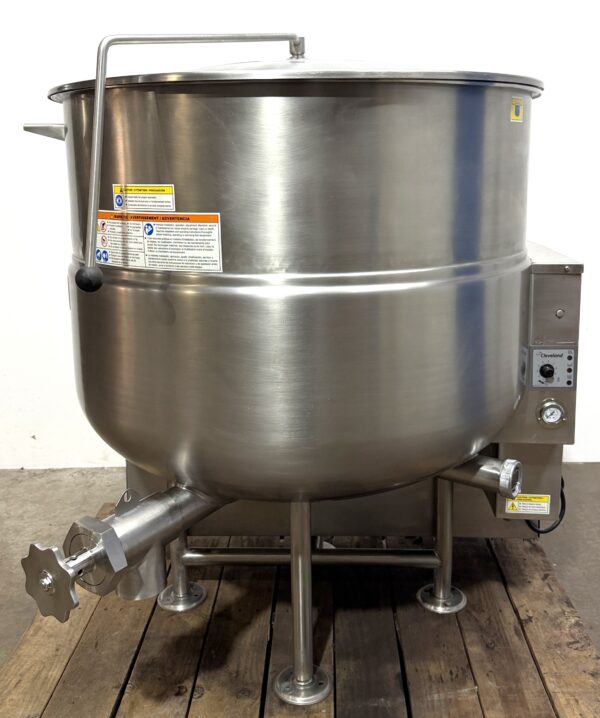 Cleveland KGL-100 (100) Gallon Nat Gas, Stationary Kettle (Refurbished w/WARRANTY)