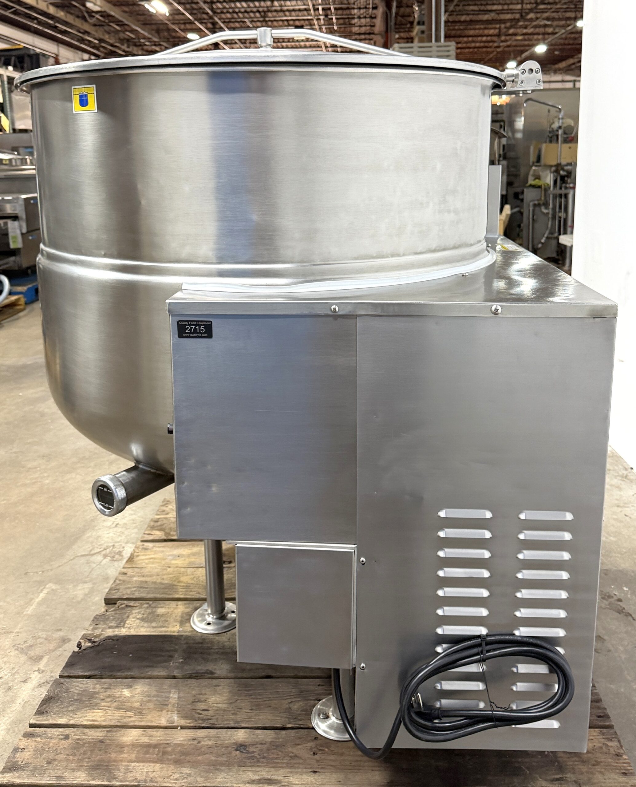 Cleveland KGL-100 (100) Gallon Nat Gas, Stationary Kettle (Refurbished w/WARRANTY) - Image 11