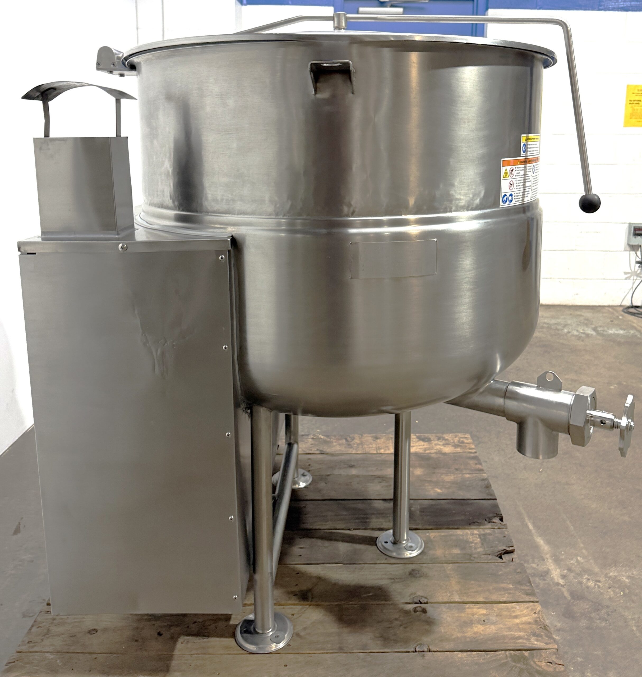 Cleveland KGL-100 (100) Gallon Nat Gas, Stationary Kettle (Refurbished w/WARRANTY) - Image 8
