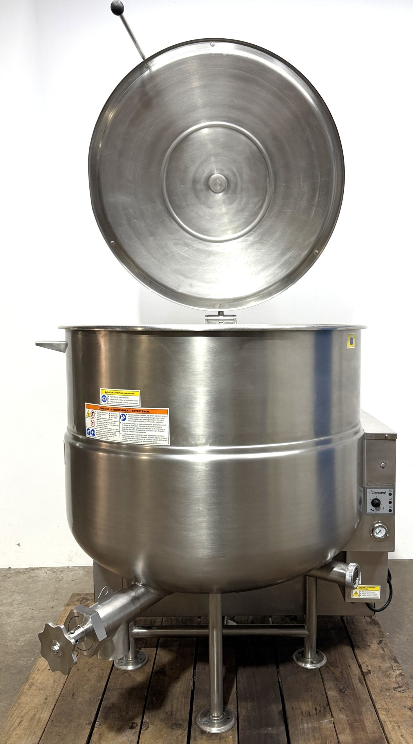 Cleveland KGL-100 (100) Gallon Nat Gas, Stationary Kettle (Refurbished w/WARRANTY) - Image 5