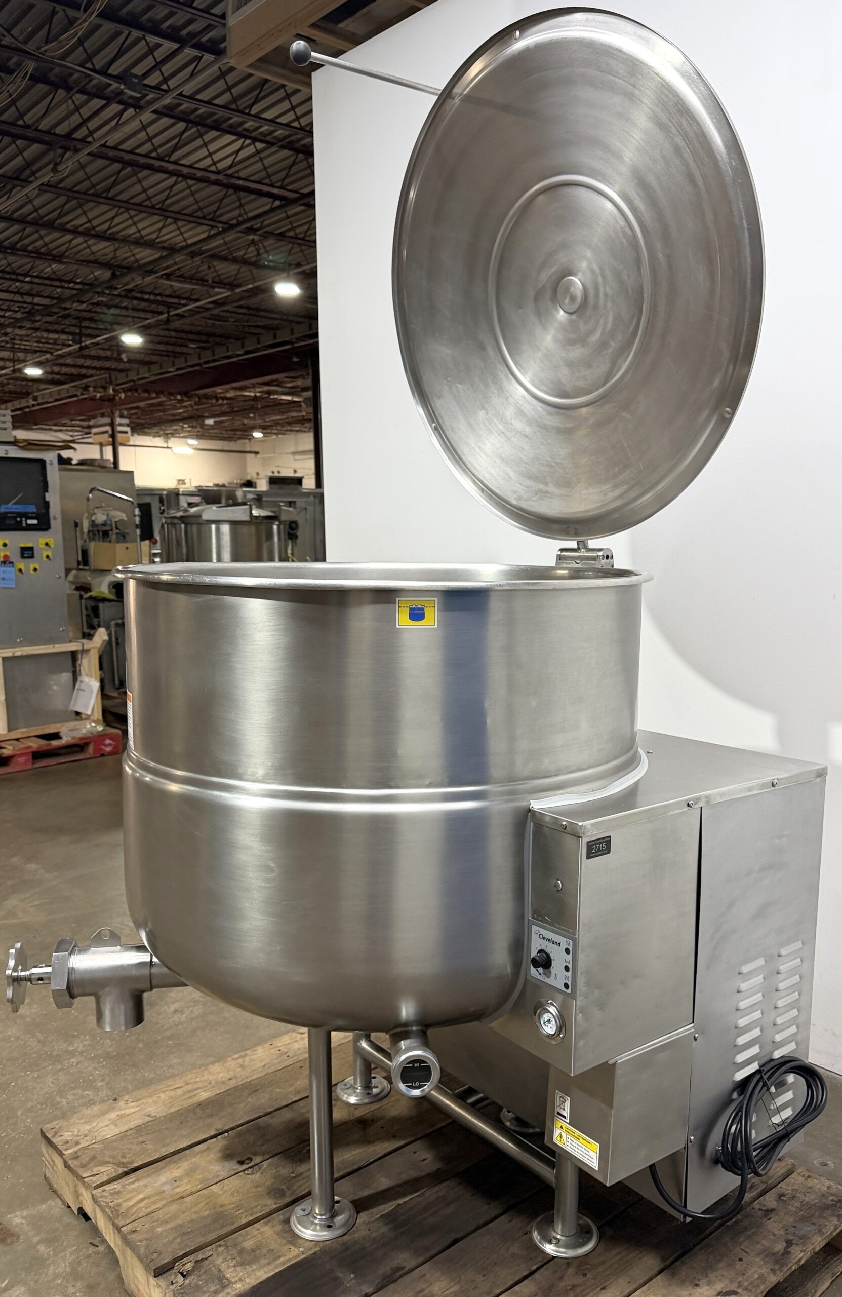 Cleveland KGL-100 (100) Gallon Nat Gas, Stationary Kettle (Refurbished w/WARRANTY) - Image 4