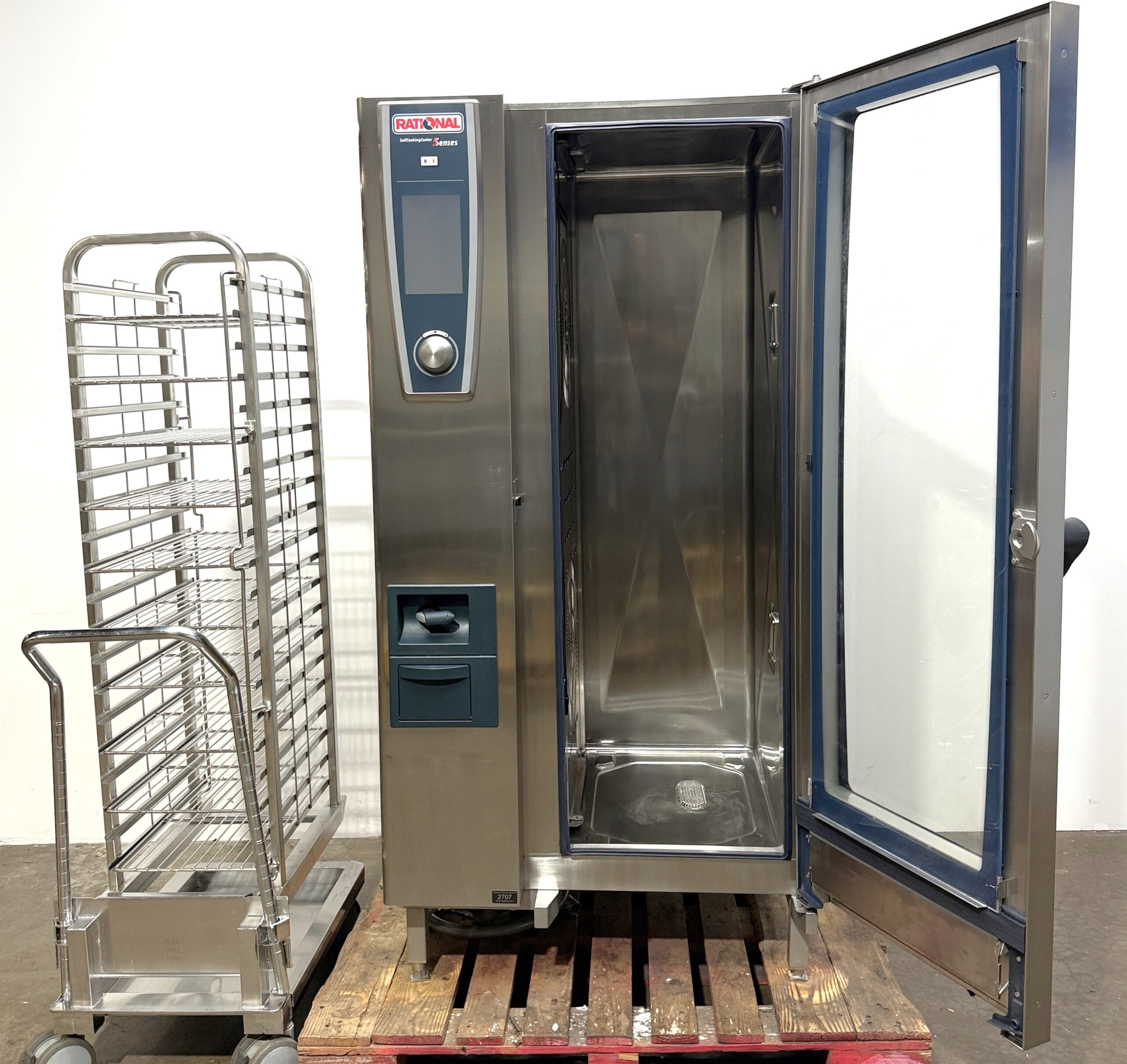 Rational SCCWE201G Natural Gas 20 pan, half size Combi oven (Refurbished w/WARRANTY) - Image 11