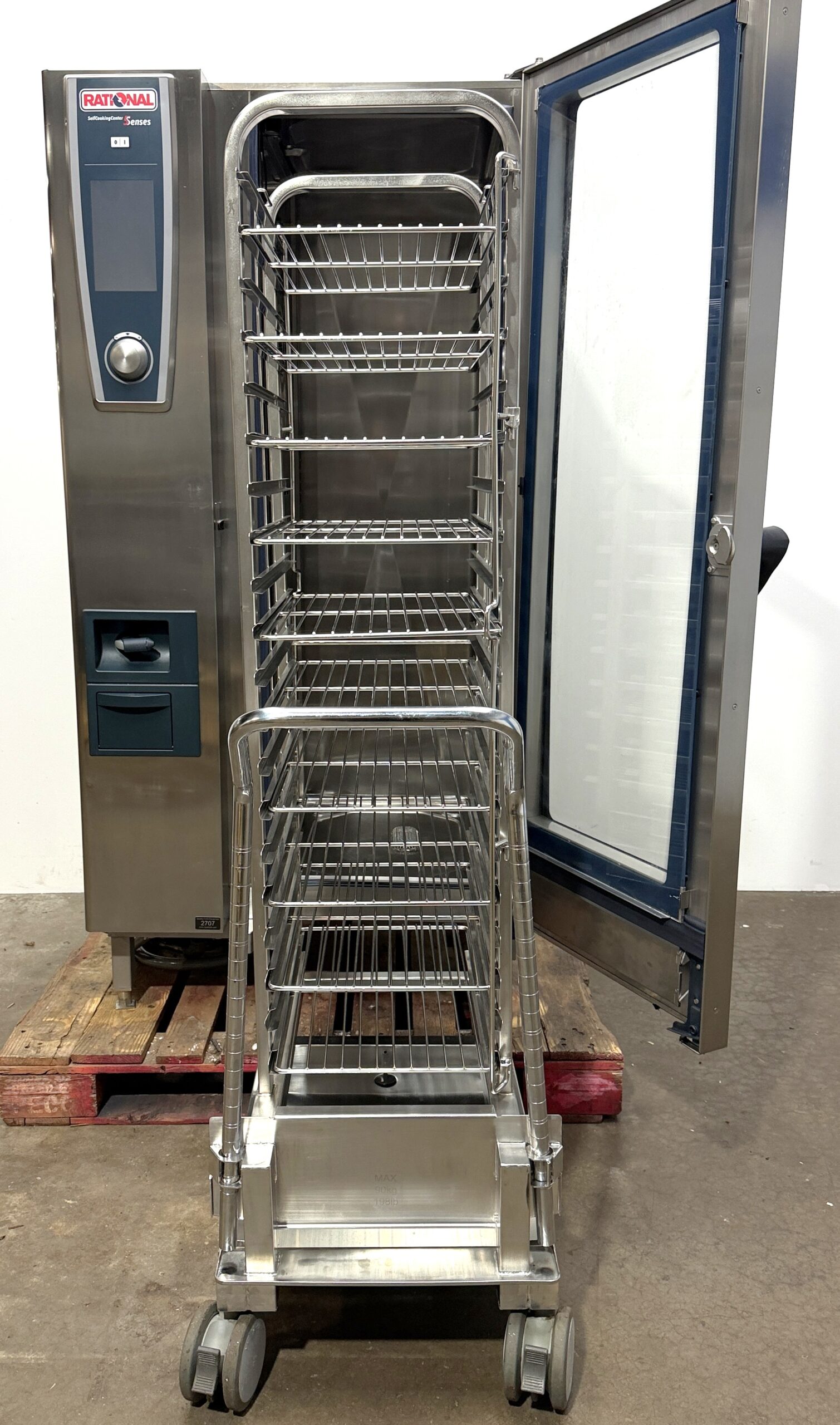Rational SCCWE201G Natural Gas 20 pan, half size Combi oven (Refurbished w/WARRANTY) - Image 6