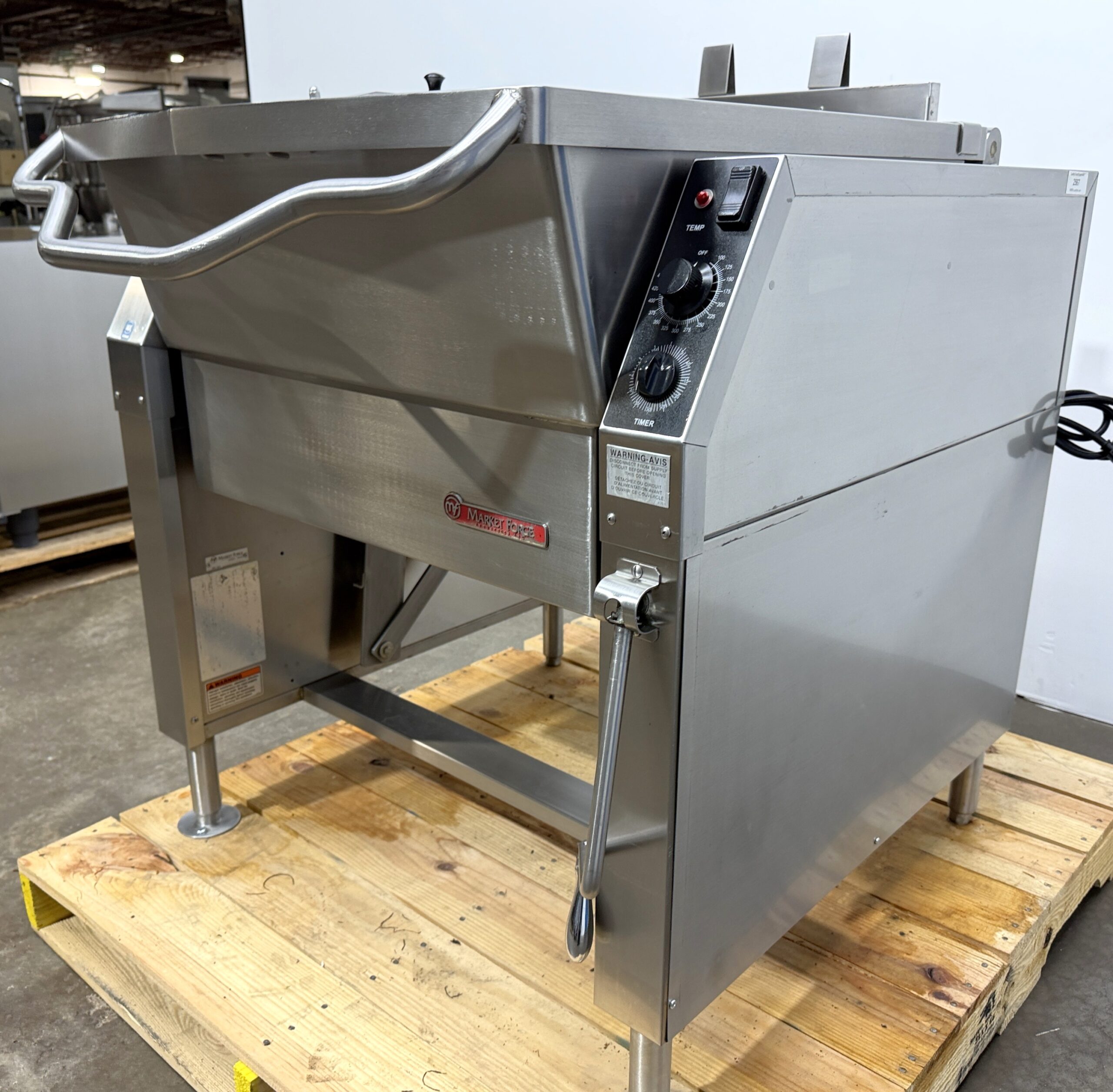 Market Forge 30 Gallon, Natural gas, Power tilt, Braising pan (Refurbished w/WARRANTY) - Image 16