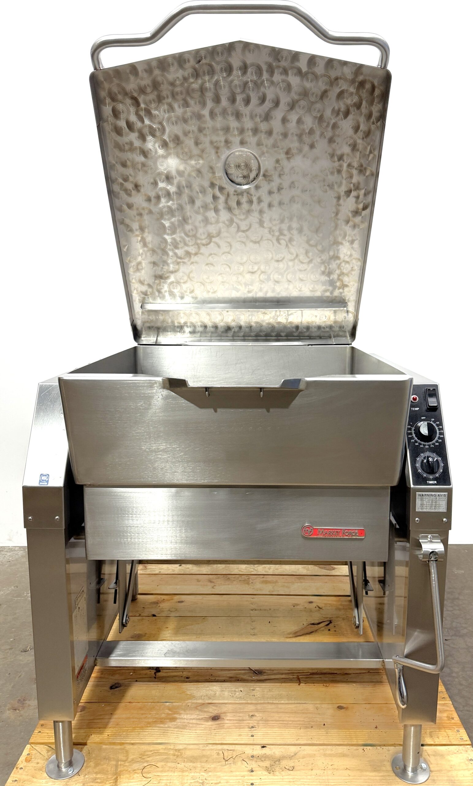 Market Forge 30 Gallon, Natural gas, Power tilt, Braising pan (Refurbished w/WARRANTY) - Image 8