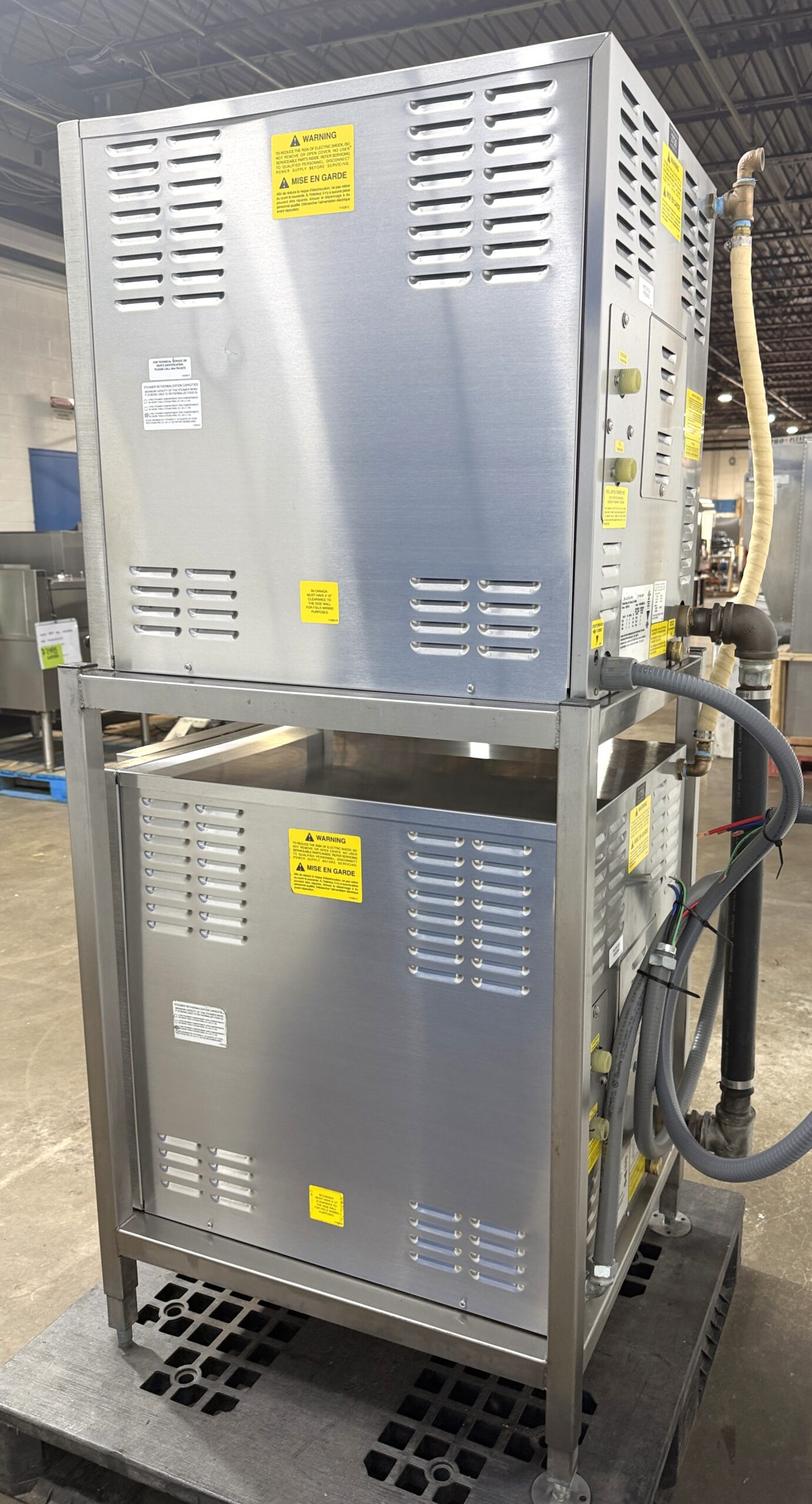 2020 Double Cleveland 22CET6.1 (6) Pan Electric Countertop Steamer 3 PHASE (Refurbished w/Warranty) - Image 12