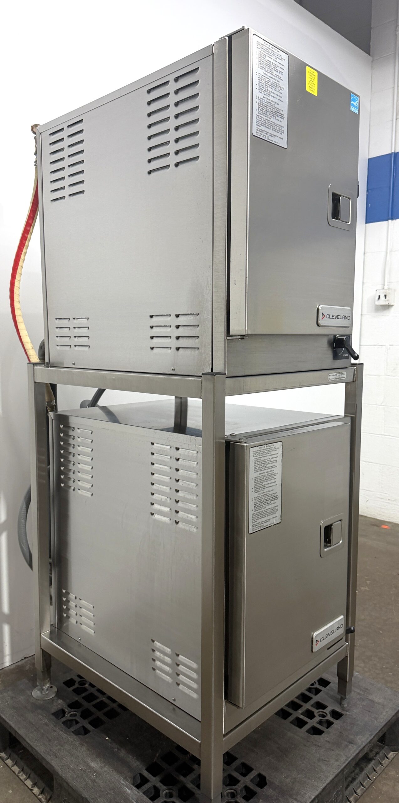 2020 Double Cleveland 22CET6.1 (6) Pan Electric Countertop Steamer 3 PHASE (Refurbished w/Warranty) - Image 9