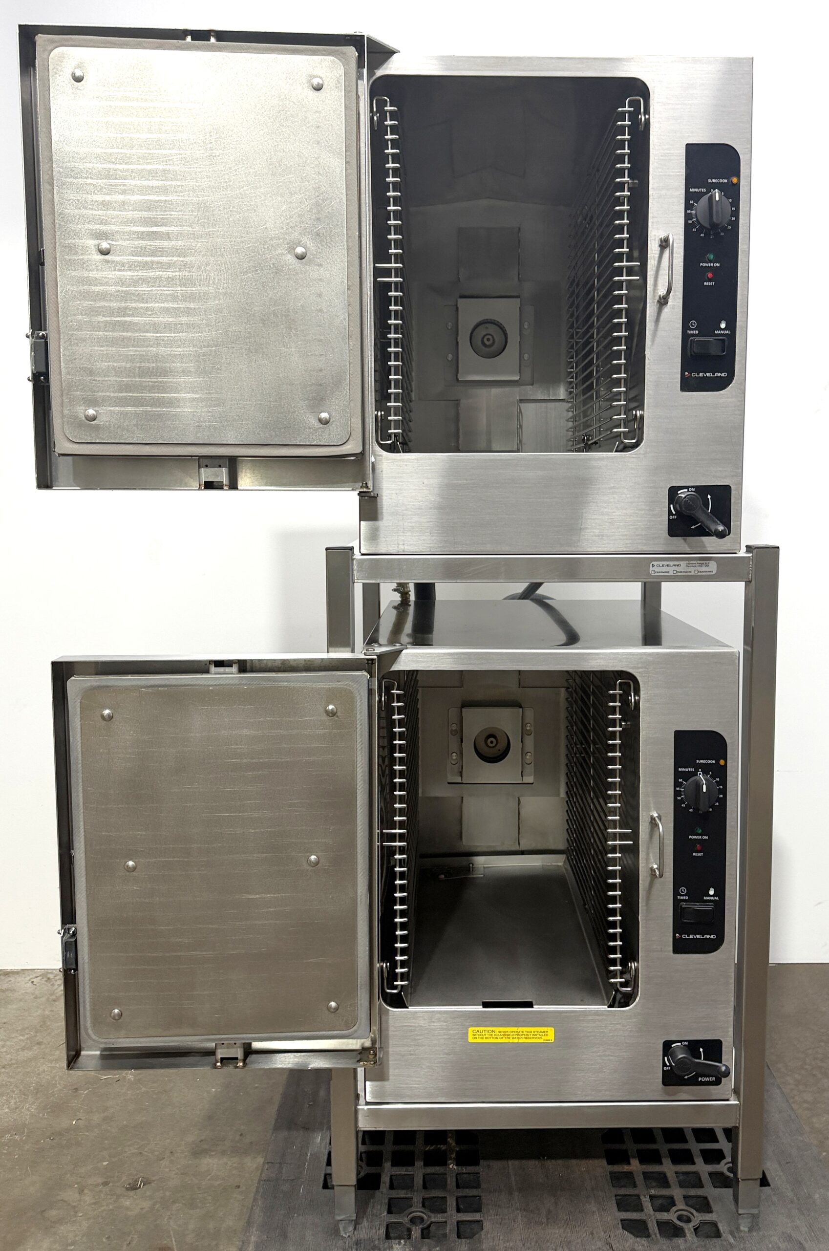 2020 Double Cleveland 22CET6.1 (6) Pan Electric Countertop Steamer 3 PHASE (Refurbished w/Warranty) - Image 8