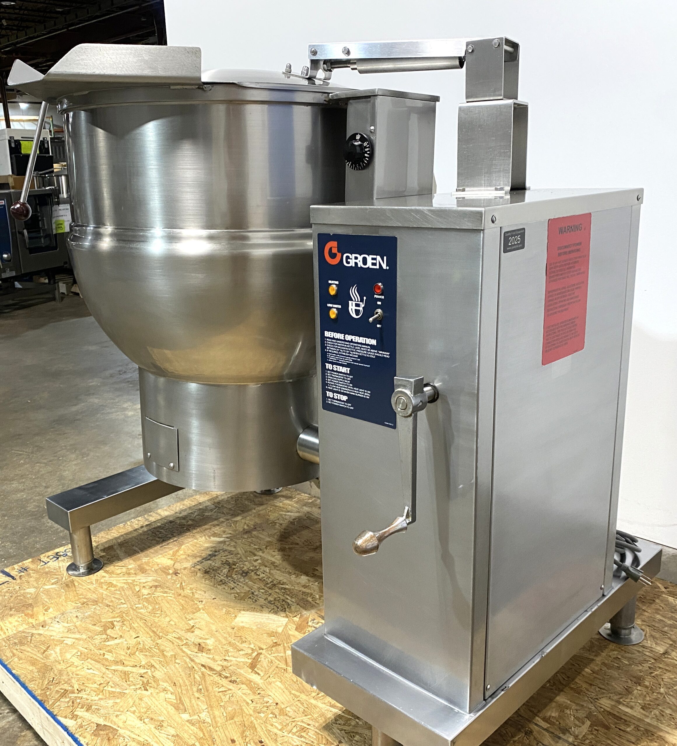 Groen DH/ 1-40 Tilting, Natural Gas, Kettle (Refurbished w/WARRANTY) - Image 21