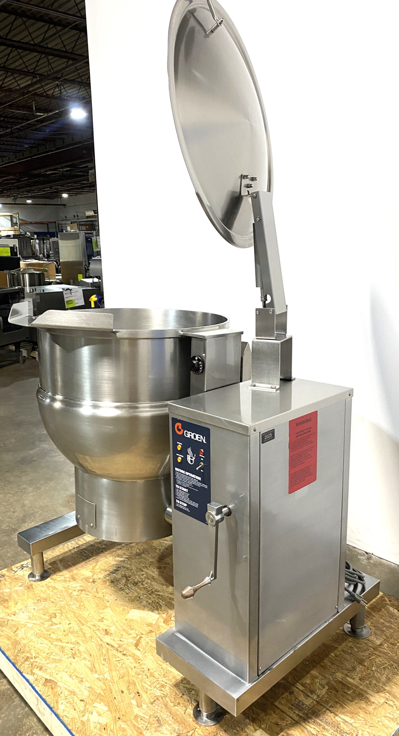 Groen DH/ 1-40 Tilting, Natural Gas, Kettle (Refurbished w/WARRANTY) - Image 7