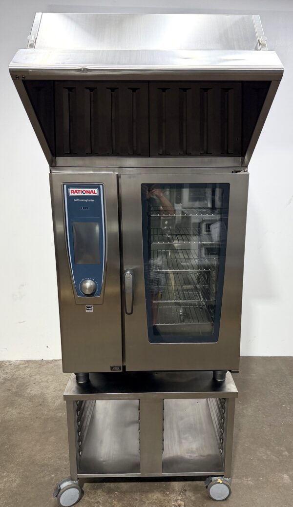 Rational 10 pan, half size, Electric, combi w/Stand & Hood (Refurb w/WARRANTY)