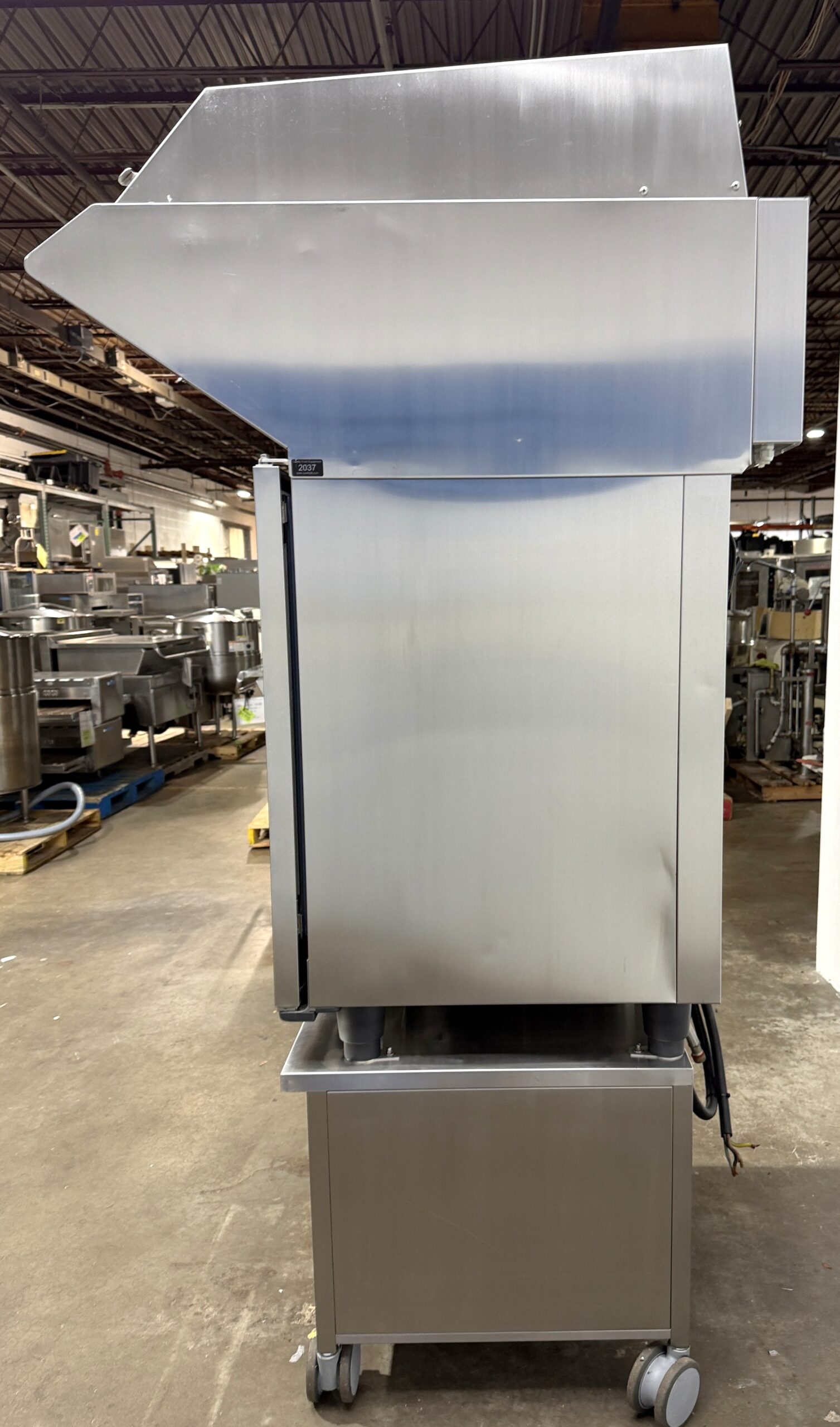 Rational 10 pan, half size, Electric, combi w/Stand & Hood (Refurb w/WARRANTY) - Image 3