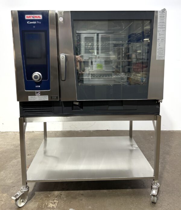 Rational IcombiPro 6 Pan, Full Size, Nat Gas, Combi w/Stand (Refurb w/WARRANTY)