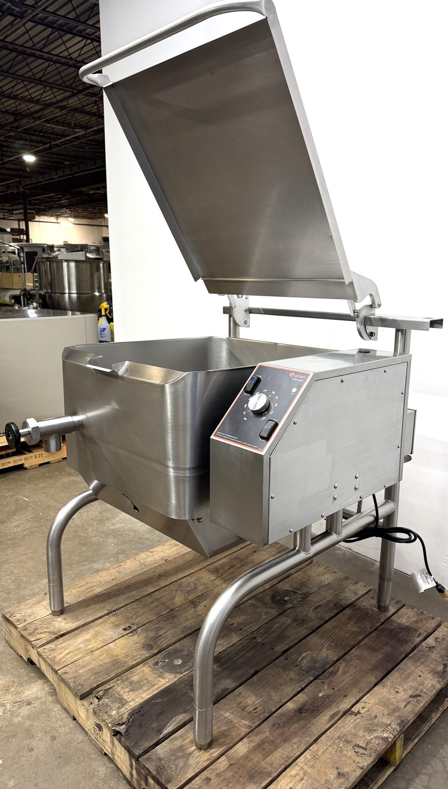 Groen BPP-30GC … 30 Gal. Natural Gas, Power tilt, Braising Pan (Refurbished w/WARRANTY) - Image 7